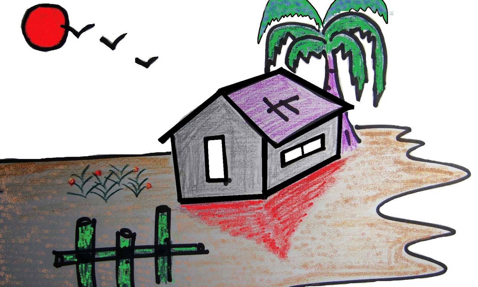 Annapurna Mohanty's odia poem Ghara