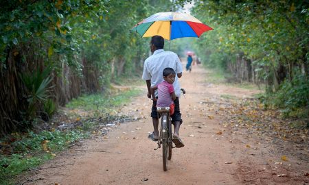 Dr. Jyoti Prakash Mohapatra's odia poem Baapaa Hebaa Bhari Sahaja Ma