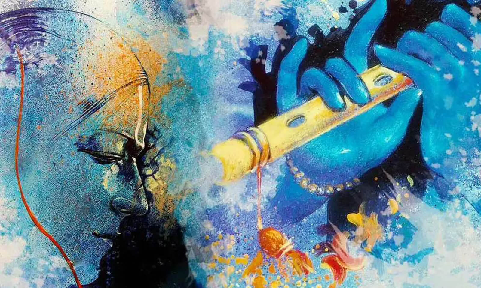 Prafulla Tripathy's odia poem Krushna Baasudeba