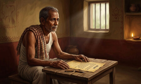 Brundabana Das's odia poem Bojha