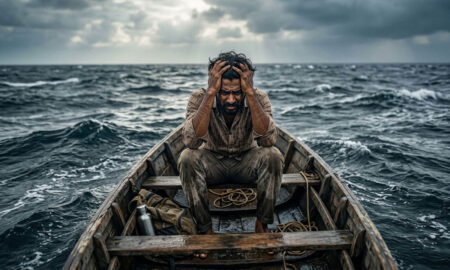 Dr Nilamadhab Kar's odia poem Majhi Naee