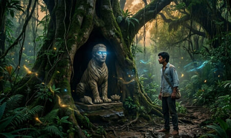 Dr Pradeep Kumar Panda's odia short story Rahasyamaya Bana : Maraangaguru