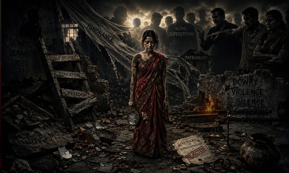 Suhani Rout's odia poem Samajara Bhaya