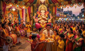 Shri Nihar Ranjan Sabat's Odia Prose Sarbajaneena Utsaba Ganesh Chaturthi