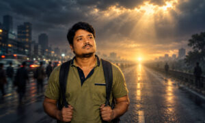 Nitesh Kumar Sethi's odia poem Shantira Annweshanare Bituchhi E Jeebana