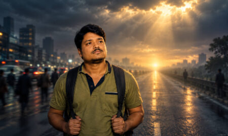 Nitesh Kumar Sethi's odia poem Shantira Annweshanare Bituchhi E Jeebana